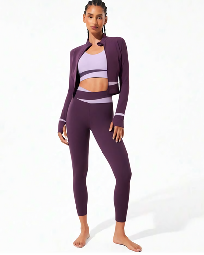 GlowWear FeatherFit BBL Crop